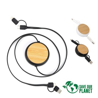 MULTICARGADOR BAMBOO CON TU MARCA