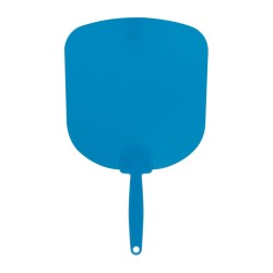 ABANICO PLÁSTICO CON LOGO