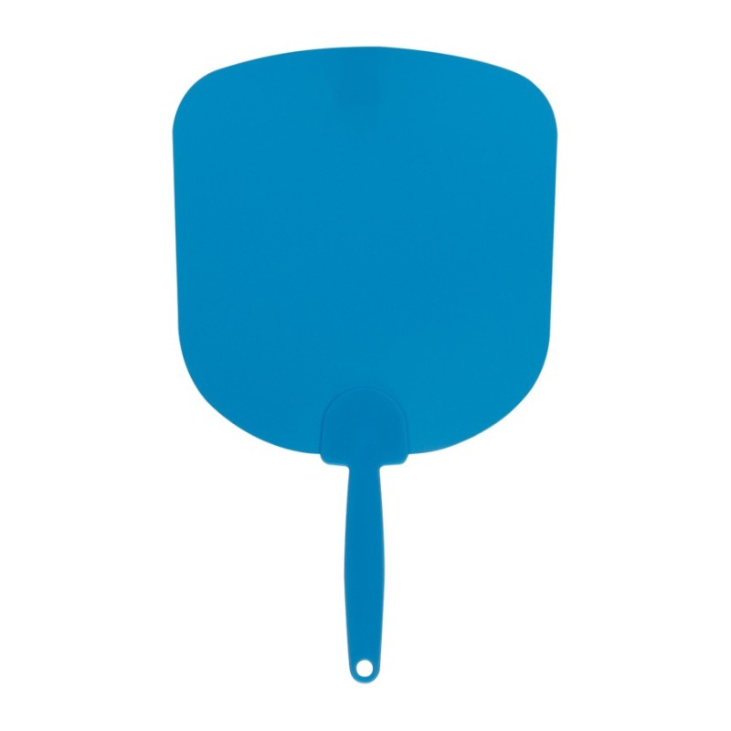 ABANICO PLÁSTICO CON LOGO