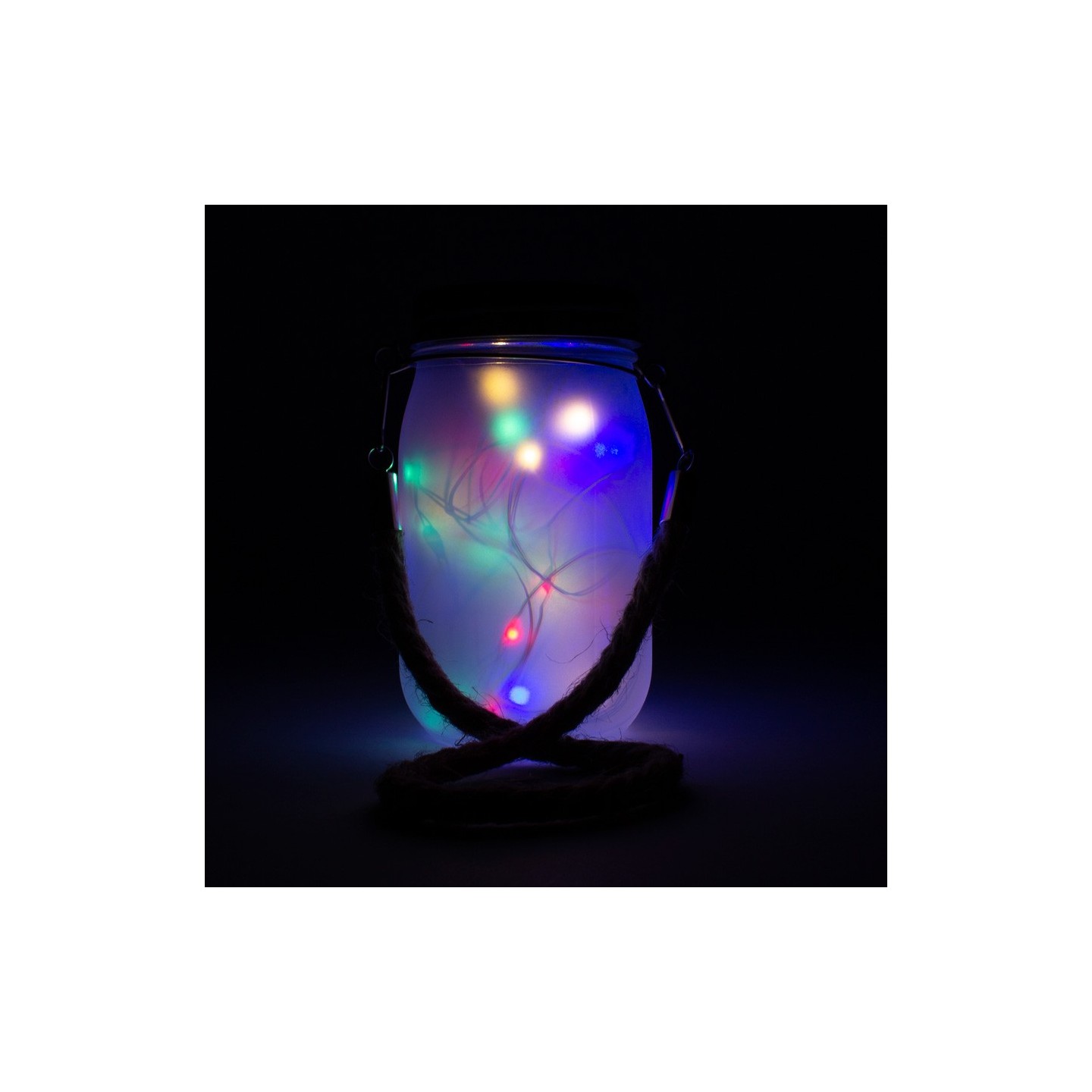 FRASCO LUZ LED CON TU MARCA