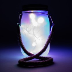 FRASCO LUZ LED CON TU MARCA