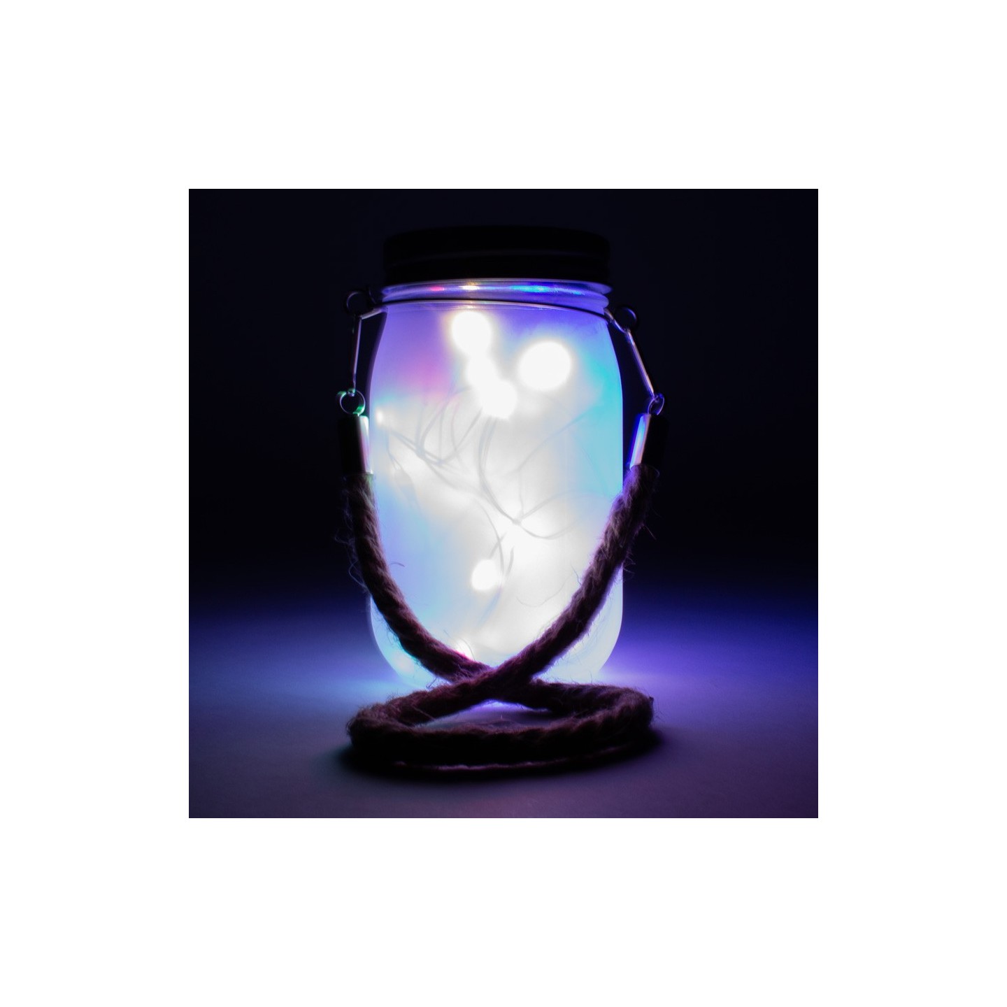FRASCO LUZ LED CON TU MARCA