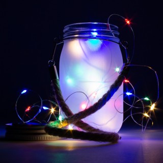 FRASCO LUZ LED CON TU MARCA