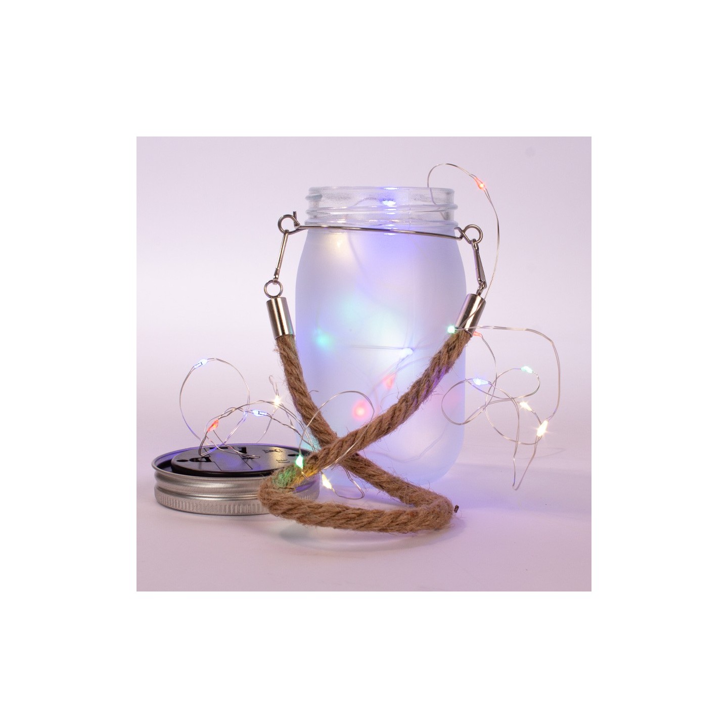 FRASCO LUZ LED CON TU MARCA