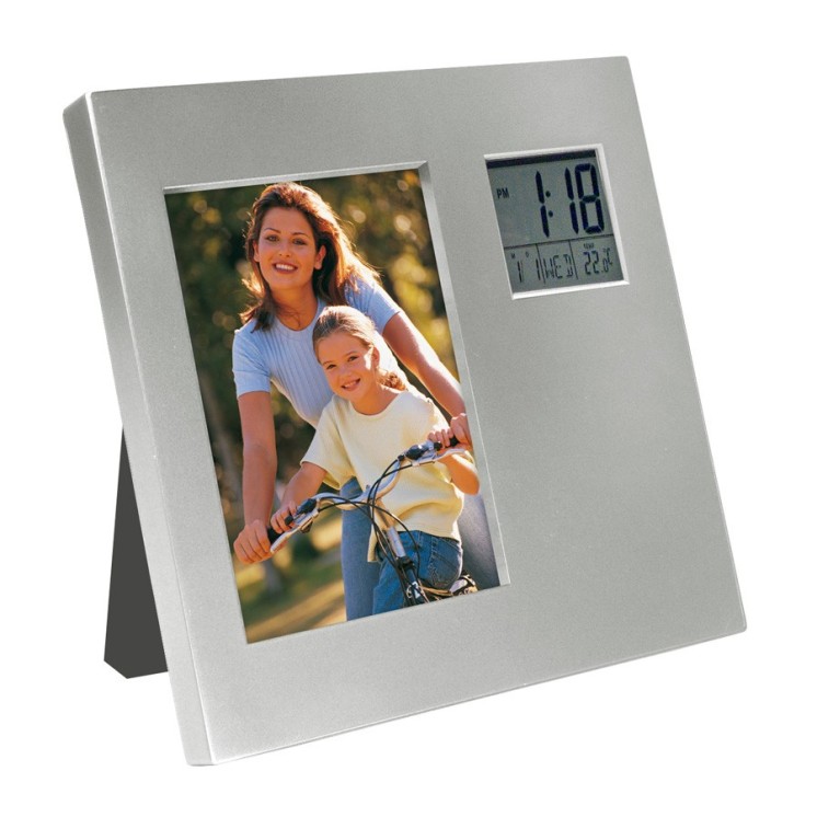 PORTA-RETRATO CON RELOJ
