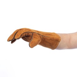 GUANTES PARA PARRILLA GAMUZA CON TU MARCA