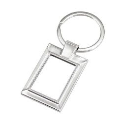 Llavero Metálico Rectangular con tu marca