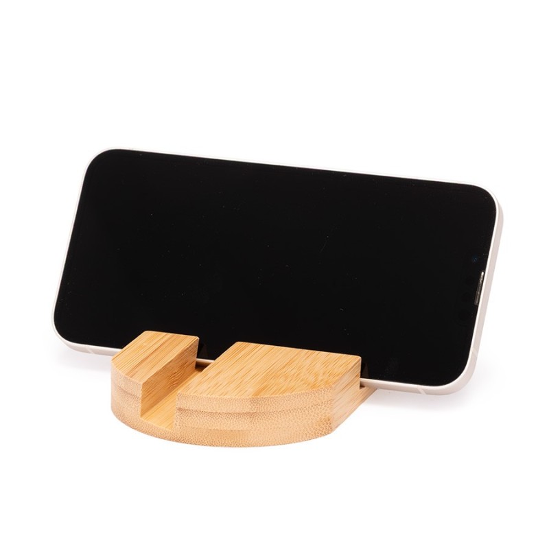 BASE SOPORTE PARA CELULAR Y TABLET BAMBOO