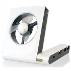 BC28 VENTILADOR CON HUB USB