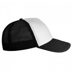 BT026 GORRO SPONGE MESH NEGRO BLANCO
