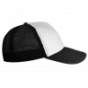 BT026 GORRO SPONGE MESH NEGRO BLANCO